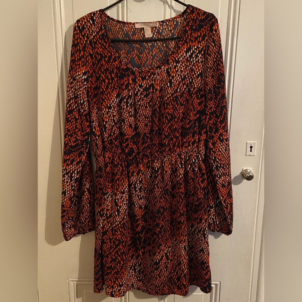 Forever 21 Vibrant Animal Print Dress
